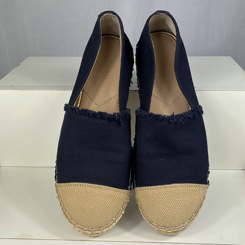 J. McLaughlin Redding Navy Canvas Espadrilles.‎ - Picture 4 of 10